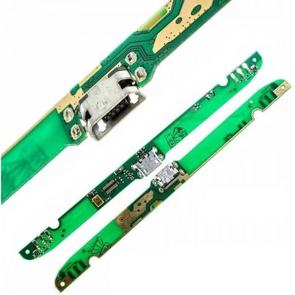 Шлейф (Flat cable) Lenovo A5000 з роз'ємом зарядки, з мікрофоном