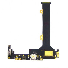 Шлейф (Flat cable) Lenovo K920 Vibe Z2 Pro з роз'ємом зарядки , мікрофоном і компонентами