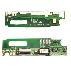 Шлейф (Flat cable) Lenovo P1m Vibe (P1mA40) Vibe с разъемом зарядки, с микрофоном, плата зарядки