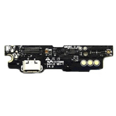 Шлейф (Flat cable) Meizu M3 Note (M681H) с разъемом зарядки, с микрофоном, плата зарядки