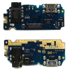 Шлейф (Flat cable) Meizu U10 (U680H) с разъемом зарядки, с микрофоном, плата зарядки