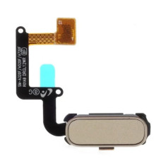 Шлейф (Flat cable) Samsung A320F Galaxy A3 (2017) | A520F Galaxy A5 (2017) с кнопкой меню (Золотой)