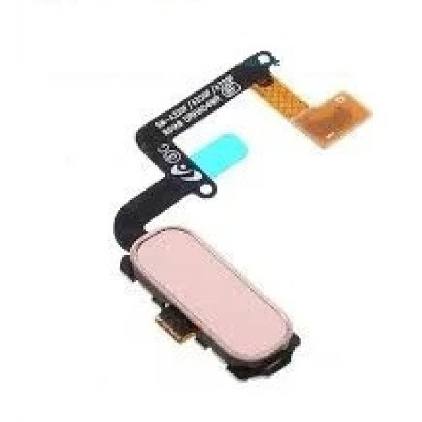 Шлейф (Flat cable) Samsung A320F Galaxy A3 (2017) | A520F Galaxy A5 (2017) с кнопкой меню (Персиковый)