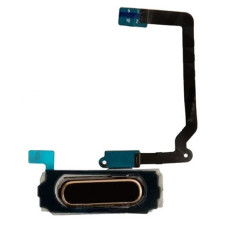 Шлейф (Flat cable) Samsung G900F | G900H Galaxy S5 с кнопкой меню (Золотая)