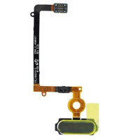 Шлейф (Flat cable) Samsung G925F Galaxy S6 Edge кнопки Home (Чорна)