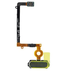 Шлейф (Flat cable) Samsung G925F Galaxy S6 Edge кнопки Home (Чорна)