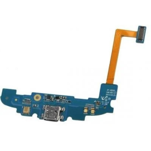 Шлейф (Flat cable) Samsung i8260 Galaxy Core | i8262 з роз'ємом зарядки, мікрофоном, компонентами