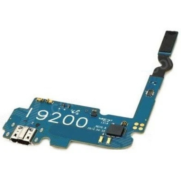 Шлейф (Flat cable) Samsung i9200 Galaxy Mega 6.3 | i9205 с разъемом зарядки и микрофоном