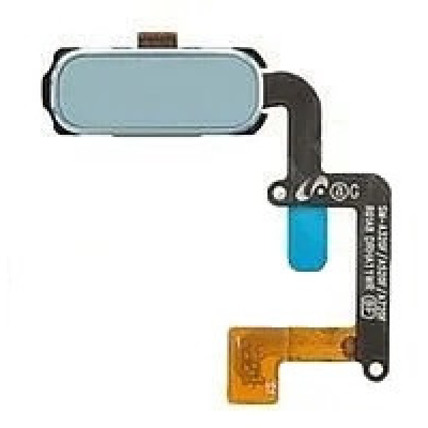 Шлейф (Flat cable) Samsung J530F Galaxy J5 (2017) | J730F с кнопкой меню (Home) (Голубая)