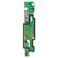 Шлейф (Flat cable) Sony C2104 Xperia L S36h | C2105 с микрофоном, с виброзвонком, плата