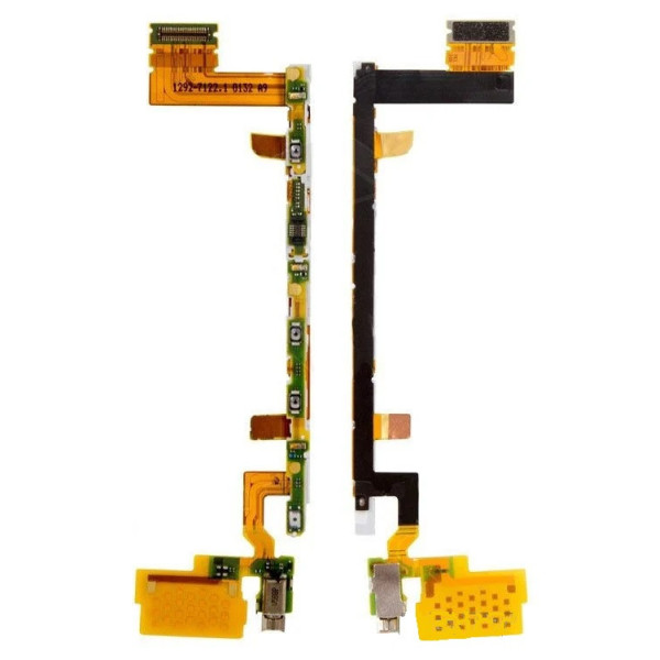 Шлейф (Flat cable) Sony E6833 Xperia Z5+ | E6853 | E6883 с кнопкой включения, громкости и камеры