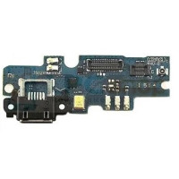 Шлейф (Flat cable) Xiaomi Mi4c с разъемом зарядки, микрофоном + плата зарядки