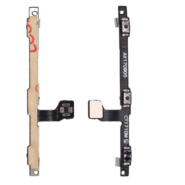 Шлейф (Flat cable) Xiaomi Mi Note 3 з кнопкою включення, з кнопками регулювання гучності