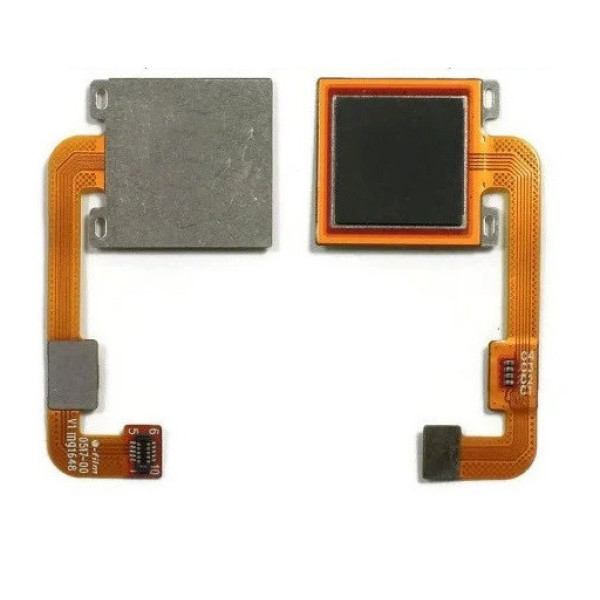 Шлейф (Flat cable) Xiaomi Redmi Note 4X сканера отпечатка пальца (Чёрный)