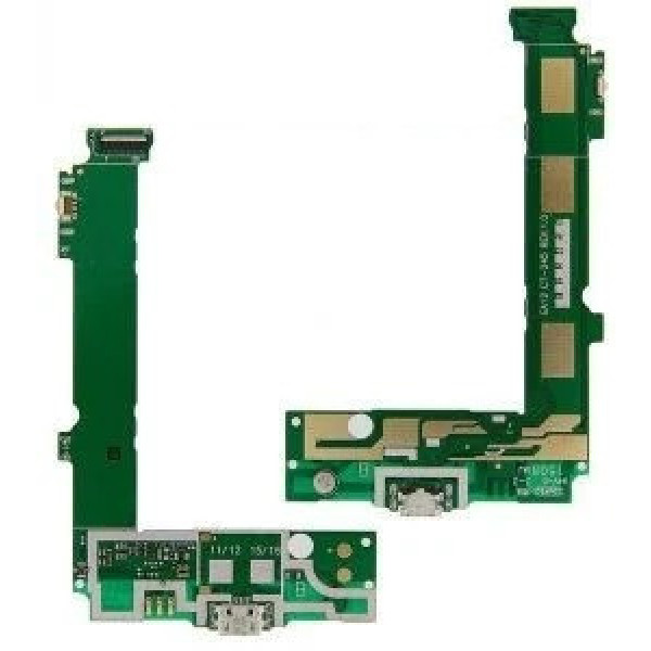 Шлейф (Flat cable) Microsoft 535 Lumia Dual Sim з разьемом зарядки, з кнопкою включення і мікрофоном