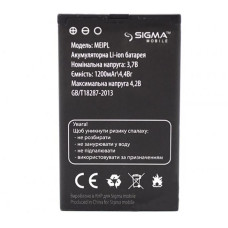 Акумулятори (АКБ) для Sigma Comfort 50  Elegance 3 (1200 mAh 3.7V)