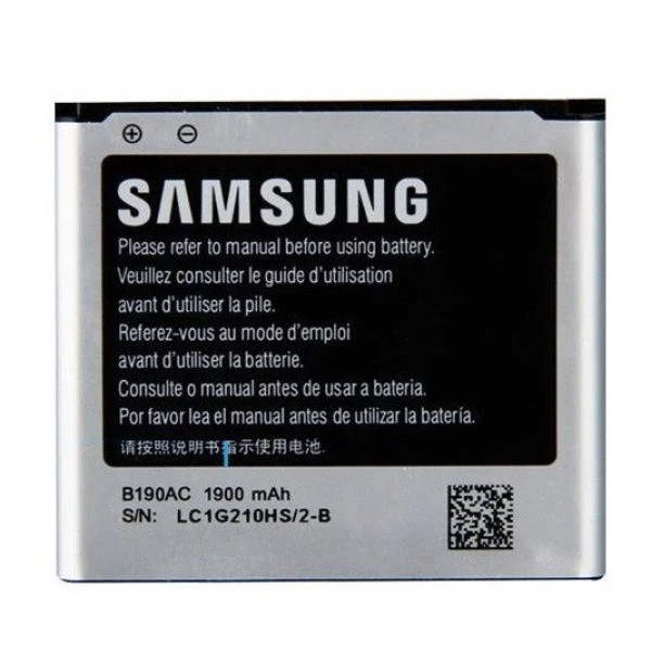 Аккумулятор АКБ (Батарея) Samsung B190AC для Samsung W2014 (Li-ion 3.7v 1900mAh) Оригинал