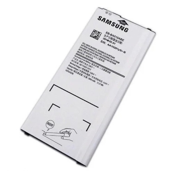 Аккумулятор АКБ (Батарея) EB-BA510ABE для Samsung A510 Galaxy A5 2016 (3.85 V 2900mAh) Оригинал