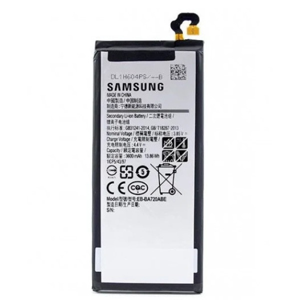 Акумулятор АКБ (Батарея) Samsung EB-BA720ABE для Samsung A720 Galaxy A7 2017 (3.8 V 3600mAh) Оригінал