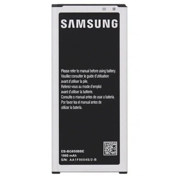Аккумулятор АКБ (Батарея) Samsung EB-BG850BBE для Samsung G850F Galaxy Alpha (3.85 V 1860mAh) Оригинал