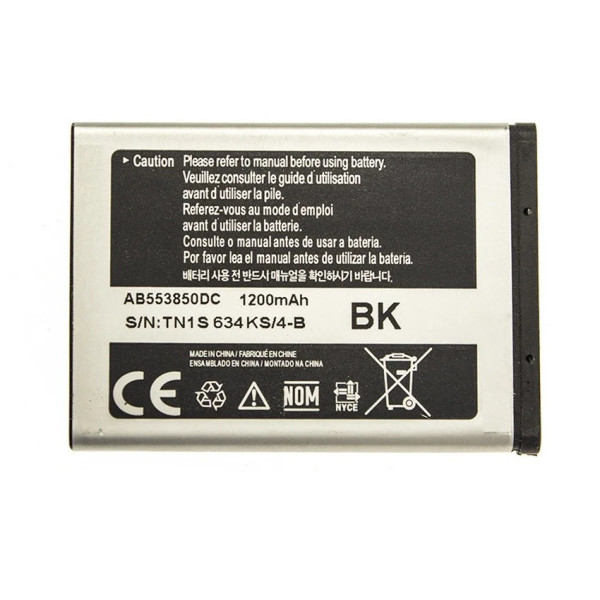 Акумулятор АКБ (Батарея) Samsung AB553850DC для Samsung D880 | D980 | B5712 (1200mAh) AA PREMIUM