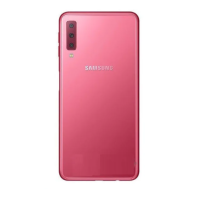 Задня панель корпусу (кришка) для Samsung A7 2018 | A750 (Рожева) Оригінал Китай