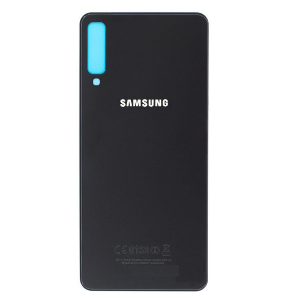 Задняя панель корпуса (крышка) для Samsung A7 2018 | A750 (Черная) Оригинал Китай