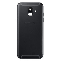 Задня панель корпусу (кришка) для Samsung A6 2018 | A600 (Чорний) Оригінал Китай