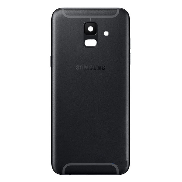 Задня панель корпусу (кришка) для Samsung A6 2018 | A600 (Чорний) Оригінал Китай