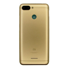 Задня панель корпусу (Кришка) для Xiaomi RedMi 6 (Золота) Оригінал Китай