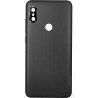 Задня панель корпусу (Кришка) для Xiaomi RedMi Note 6 Pro (Чорна)