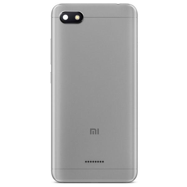Задняя панель корпуса (Крышка) для Xiaomi RedMi 6A (Серебристая)