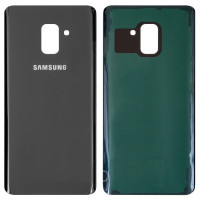 Задня панель корпусу (кришка) для Samsung A8 Plus 2018 | A730 (Сіра) Оригінал Китай