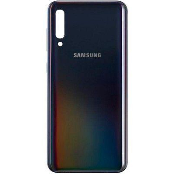 Задня панель корпусу (кришка) для Samsung A50 2019 | A505 (Чорна) Оригінал Китай