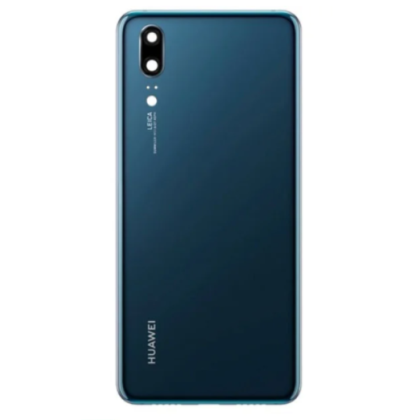 Задня панель корпусу (Кришка) для Huawei P20 (Синя) Оригінал Китай
