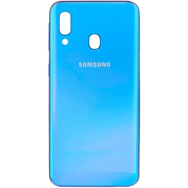 Задня панель корпусу (кришка) для Samsung A40 2019 | A405 (Блакитна) Оригінал Китай