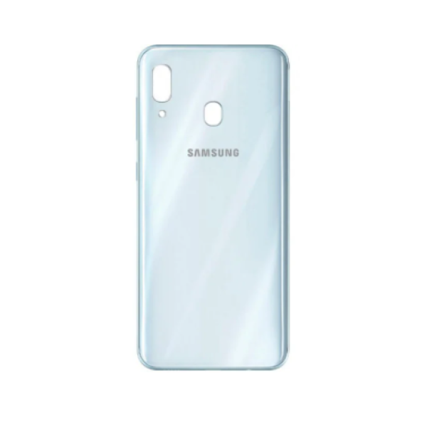 Задня панель корпусу (кришка) для Samsung A30 2019 | A305 (Біла) Оригінал Китай