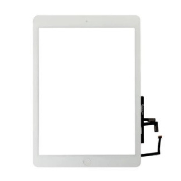 Сенсор для планшета Apple iPad 5 | iPad Air | A1474 | A1475 | A1476 з кнопкою home (Білий) Оригінал Китай