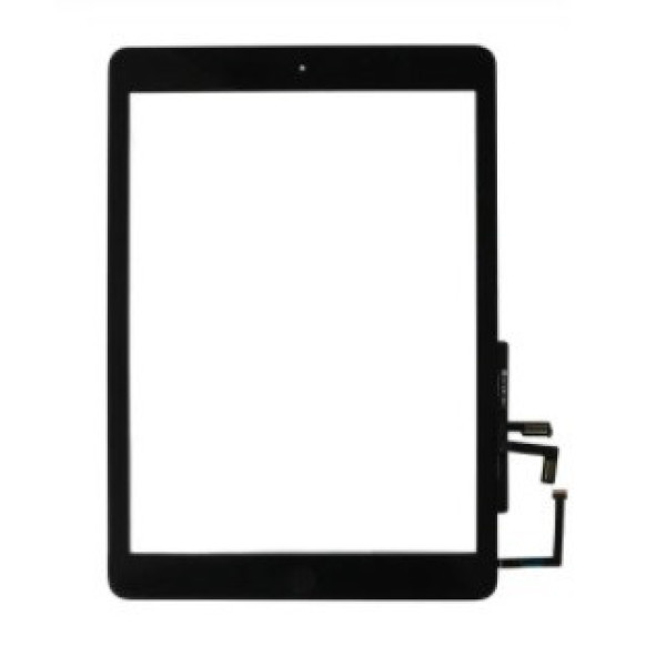 Сенсор для планшета Apple iPad 5 | iPad Air | A1474 | A1475 | A1476 з кнопкою home (Чорний) Оригінал Китай