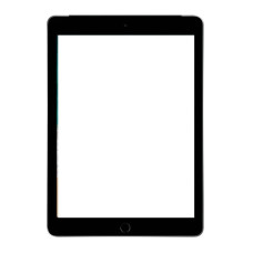 Сенсор для планшета Apple iPad Air 9.7 2018 | A1893 | A1954 з кнопкою home і скотчем (Чорний) Оригінал Китай