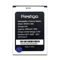 Аккумулятор (АКБ) Prestigio PSP3471 для Prestigio MultiPhone Wize Q3 3471 (Li-pol 3.8V 2000mAh) Оригинал Китай