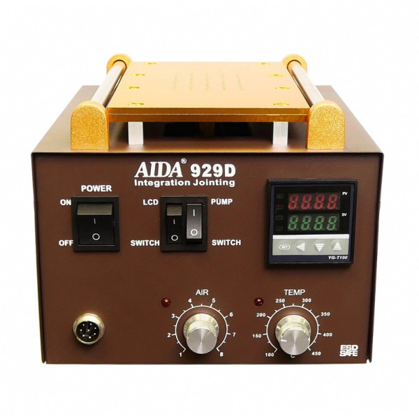 Паяльная станция AIDA 929D со встроенным вакуумным сепаратором 9