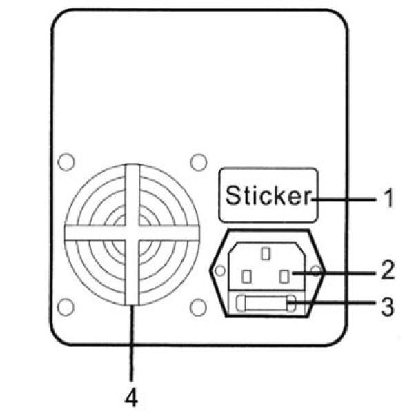 Блок живлення WEP PS-305D 30V 5A цифрова індикація