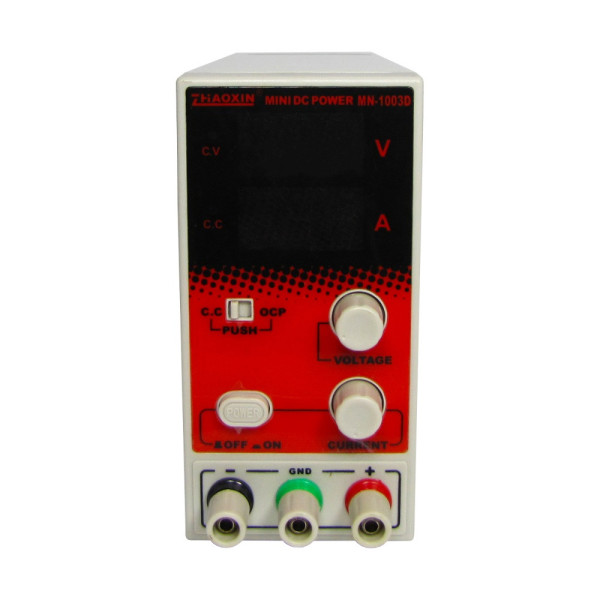 Блок живлення ZHAOXIN MN-1003D, 100V, 3A, компактний, імпульсний, з цифровою індикацією