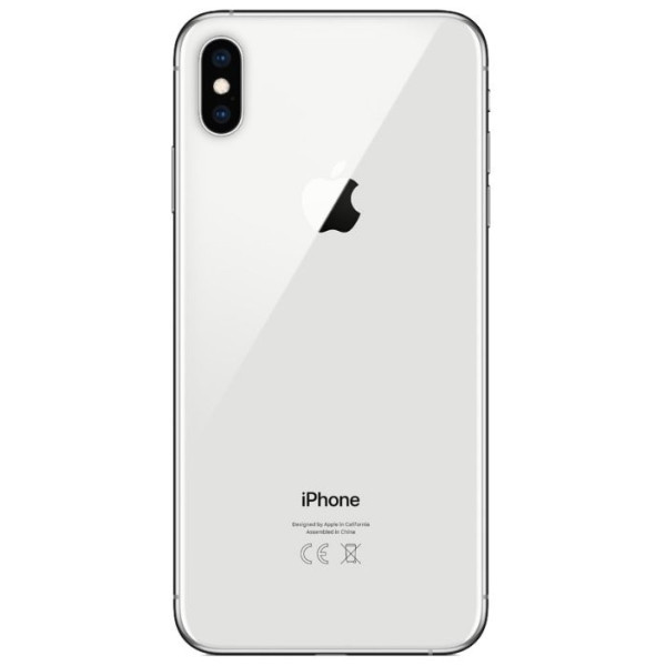 Задня Панель Корпусу (Кришка) для Apple iPhone Xs Max з склом камери (Біла)