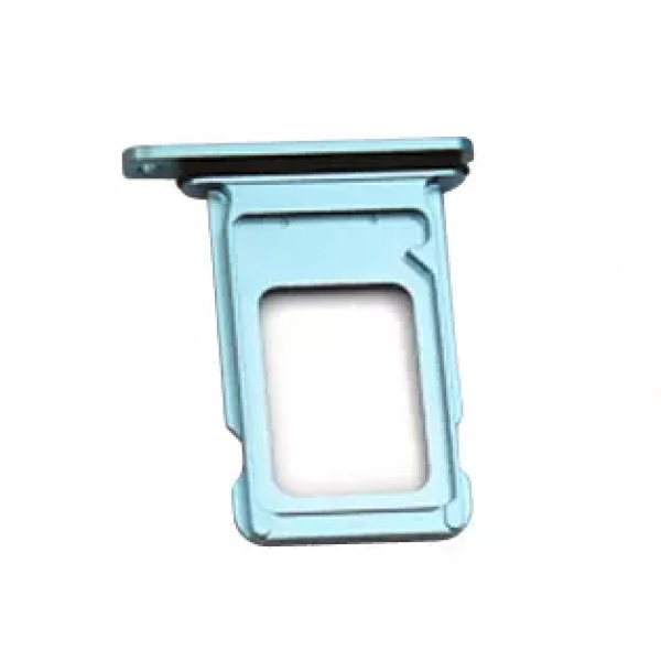 Сим-карт Холдер (sim holder Dual) для iPhone XR (Голубой)