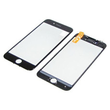 Стекло экрана для iPhone 8 с ОCА пленкой (glass with OCA) в рамке (Черное) Оригинал Китай
