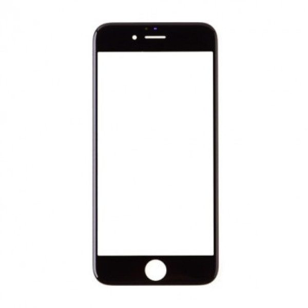 Стекло экрана для iPhone 6S с OCA пленкой в рамке (glass + OCA Film) (Черное) Оригинал Китай