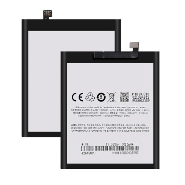 Акумулятор (АКБ) BA813 для Meizu M8 | V8 Pro (3.85V 3100mAh) AAAA