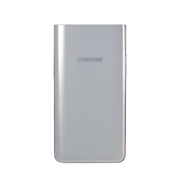 Задня панель корпусу (кришка) для Samsung A80 2019 | A805 (Срібляста) Оригінал Китай